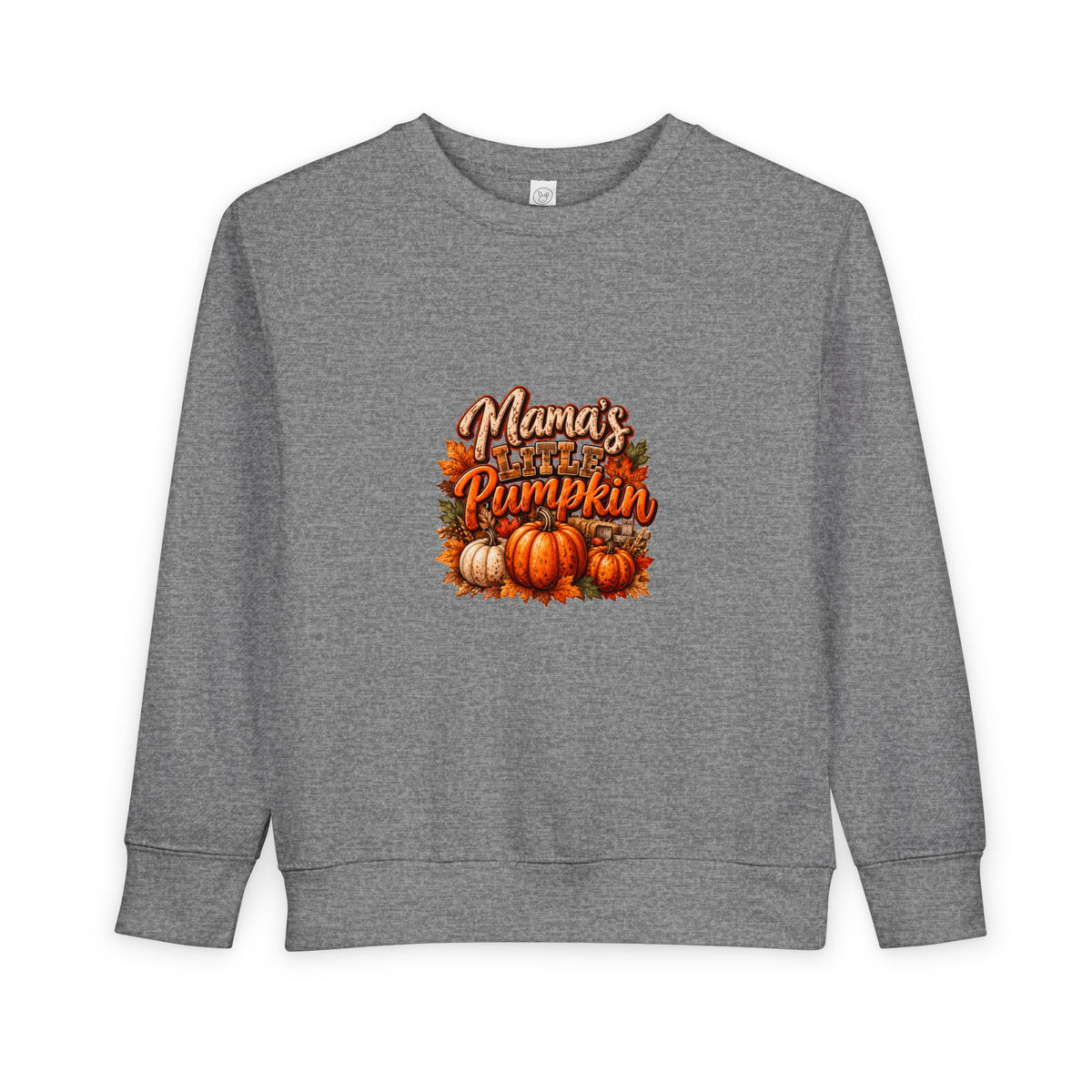 Toddler Sweatshirt "Mama's Little Pumpkin" Fall Graphic