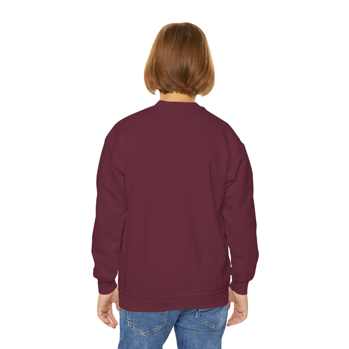Youth Crewneck Sweatshirt  "Mama's Little Pumpkin" Fall Kids Sweatshirt