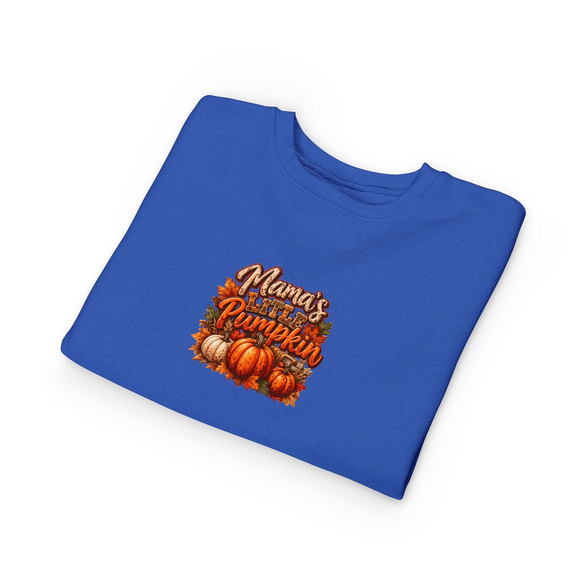 Toddler Sweatshirt "Mama's Little Pumpkin" Fall Graphic