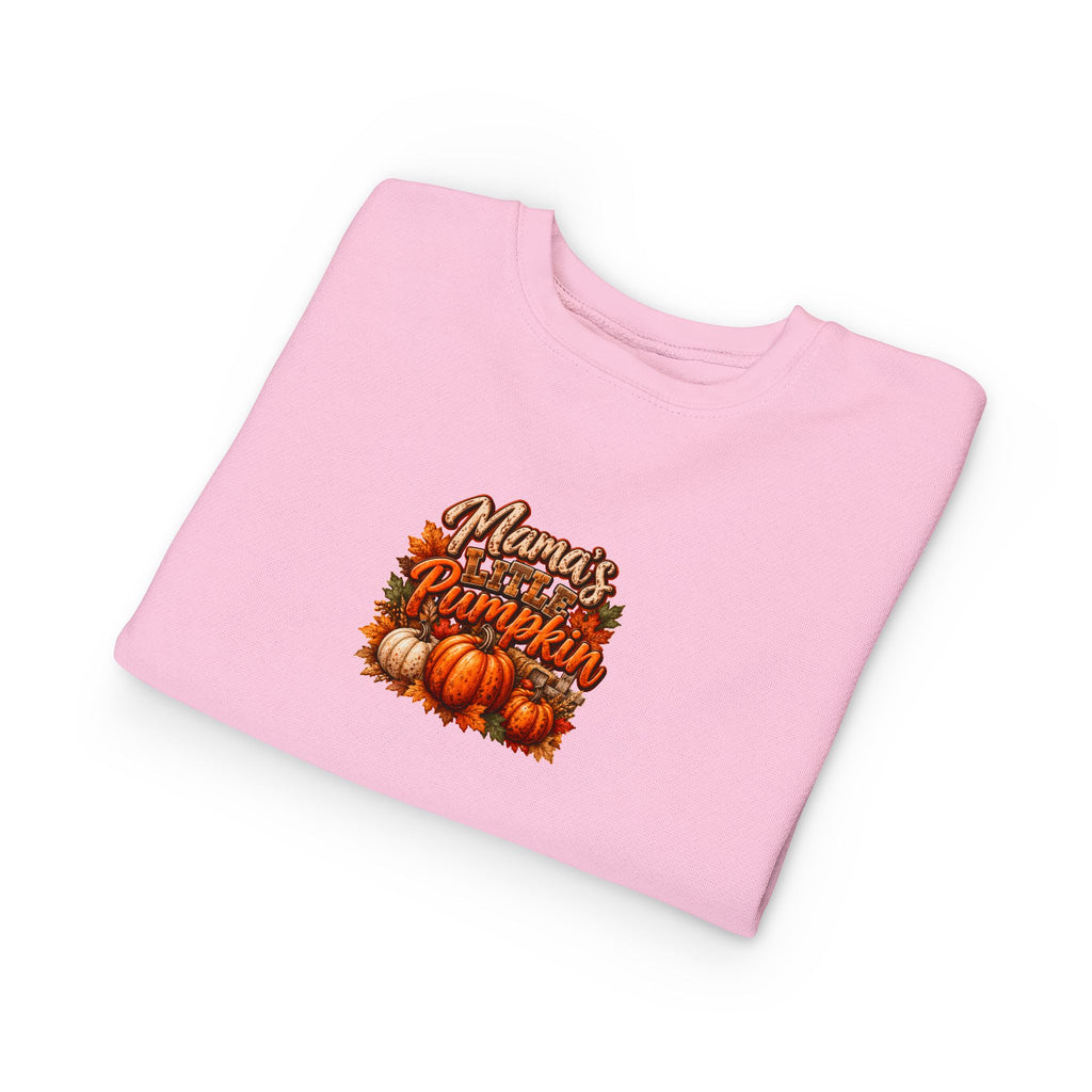 Toddler Sweatshirt "Mama's Little Pumpkin" Fall Graphic
