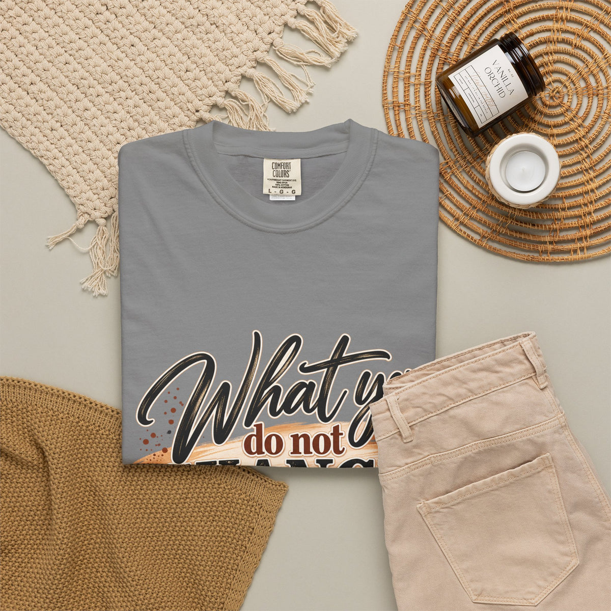 What You Do Not Change You Are Choosing T-Shirt | Motivational Graphic Tee | Inspirational Unisex Shirt
