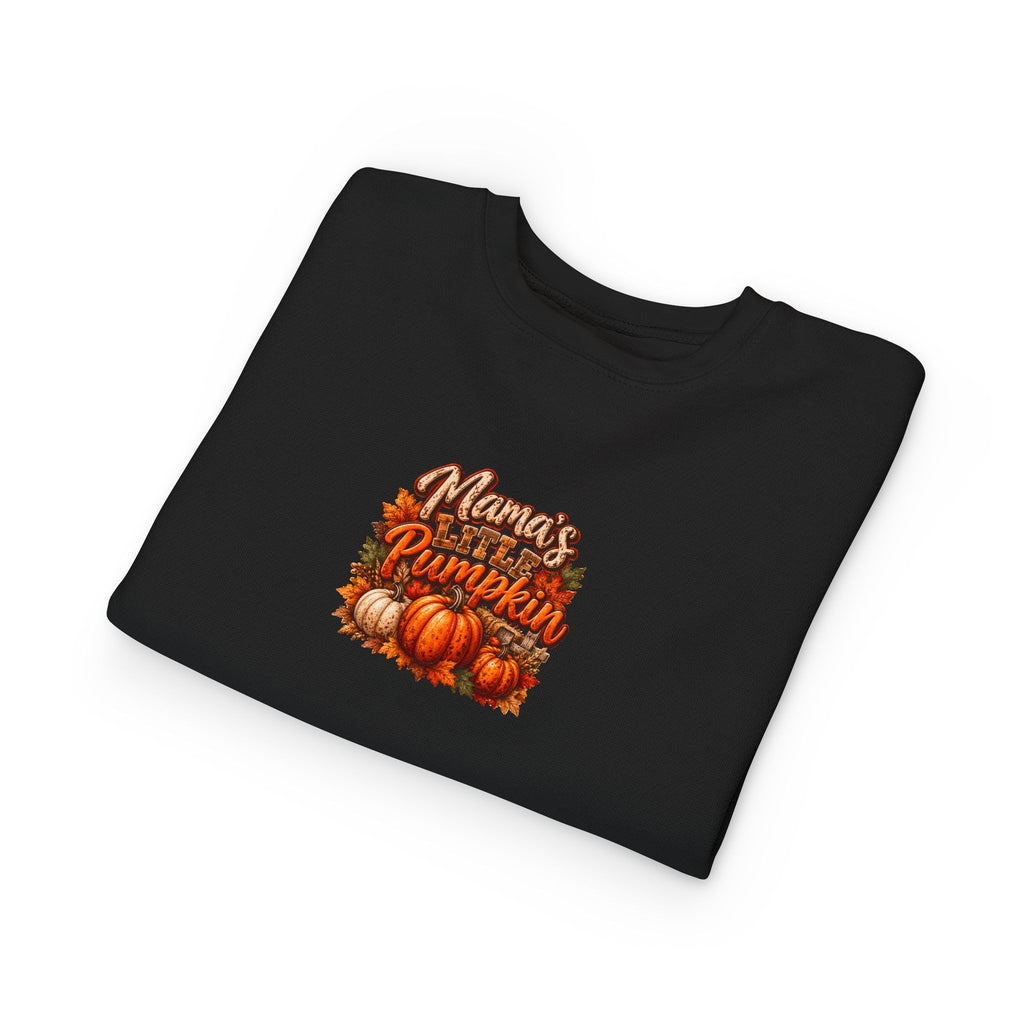 Toddler Sweatshirt "Mama's Little Pumpkin" Fall Graphic