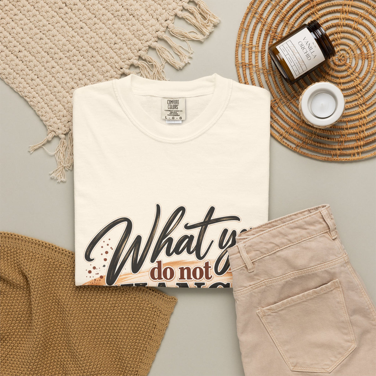 What You Do Not Change You Are Choosing T-Shirt | Motivational Graphic Tee | Inspirational Unisex Shirt