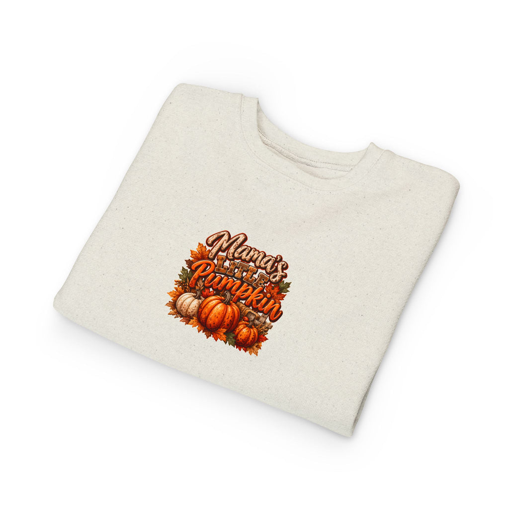 Toddler Sweatshirt "Mama's Little Pumpkin" Fall Graphic