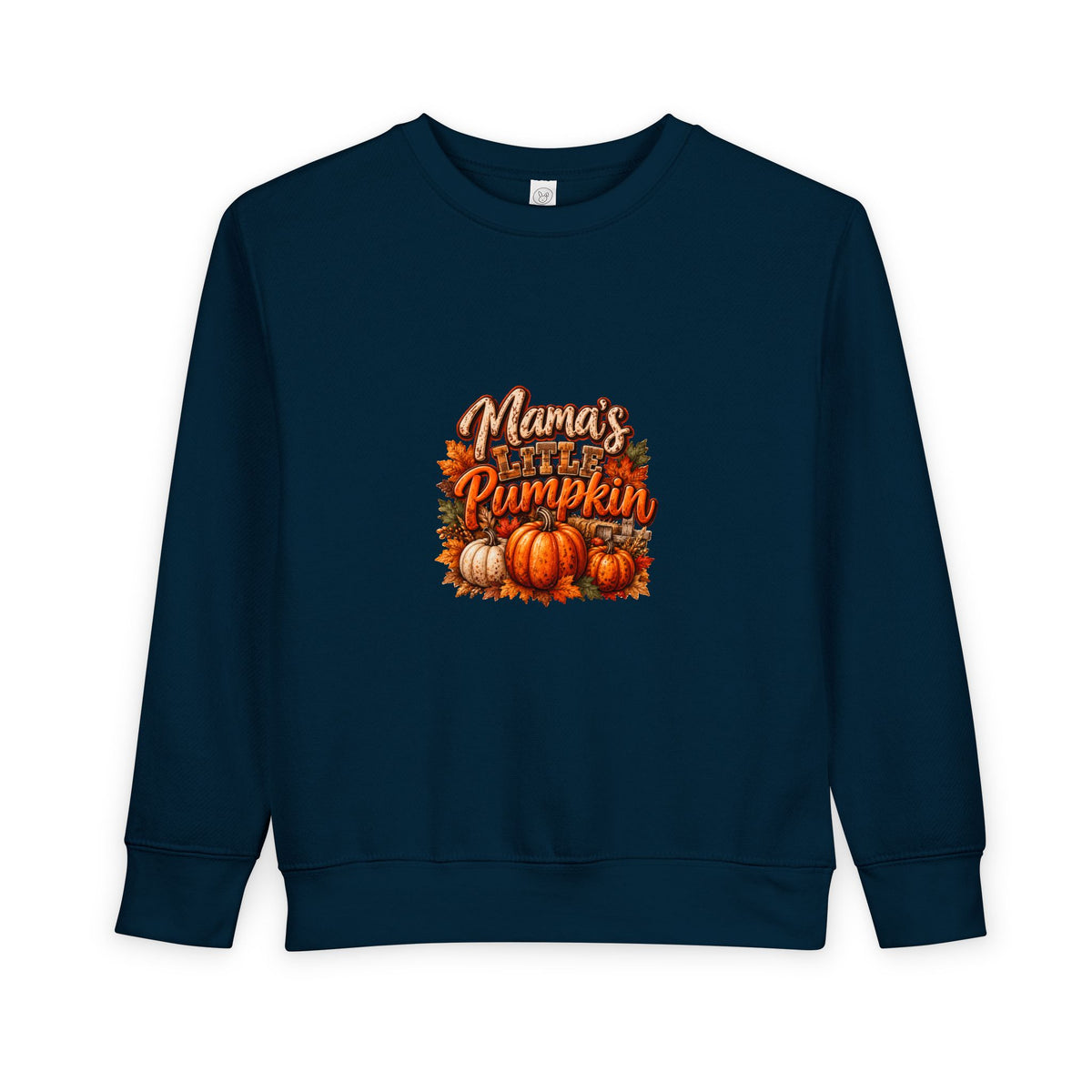 Toddler Sweatshirt "Mama's Little Pumpkin" Fall Graphic