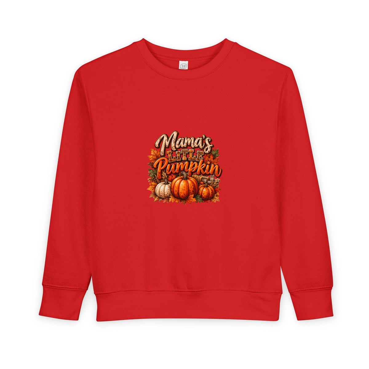 Toddler Sweatshirt "Mama's Little Pumpkin" Fall Graphic